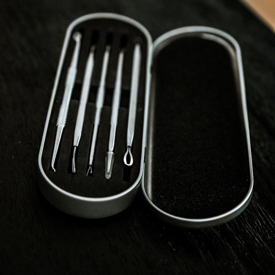 Hudplejeværktøjer - Blackhead Remover (5 stk) - Klik p&aring; billedet for at lukke