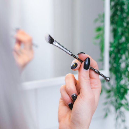 Wizard-Wand Makeup-børster (5 stk) - Klik p&aring; billedet for at lukke
