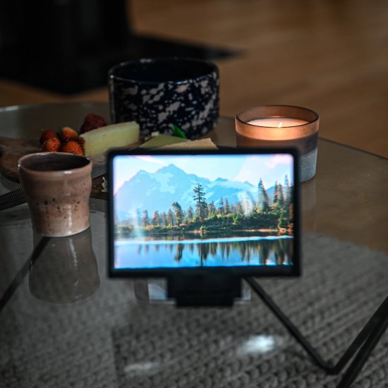 Skærmforstørrelsesglas til mobiltelefon - Klik på billedet for at lukke