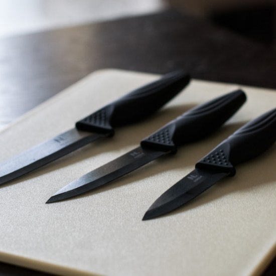 Keramiske knive (3-pak) - Klik på billedet for at lukke