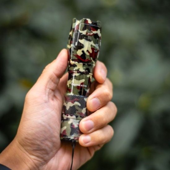 Stærk lommelygte med LED-teknologi - Klik p&aring; billedet for at lukke