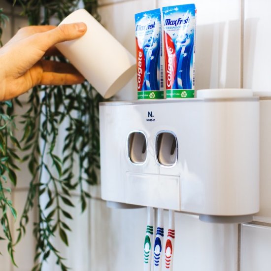 Tandbørsteholder - Klik p&aring; billedet for at lukke