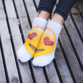 Emoji-sokker (4 par)