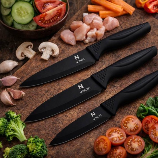 Keramiske knive (3-pak) - Klik p&aring; billedet for at lukke