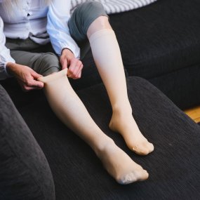 6 par kompressionssokker (Diskret)