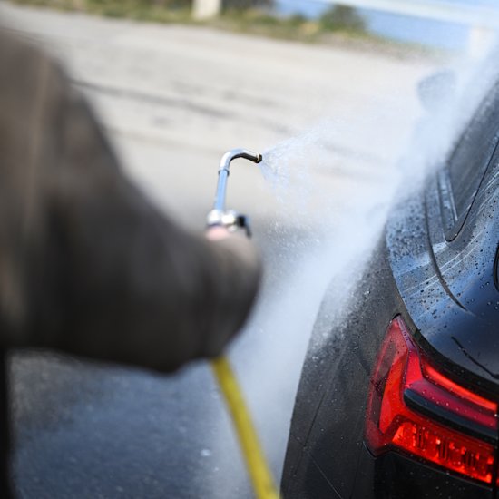 Højt tryk for haveslangen - Klik på billedet for at lukke