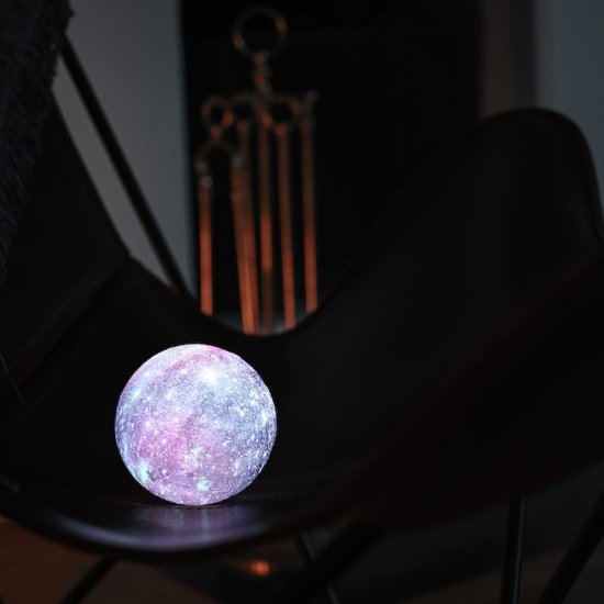 Nattlys Måne 3D - Klik på billedet for at lukke