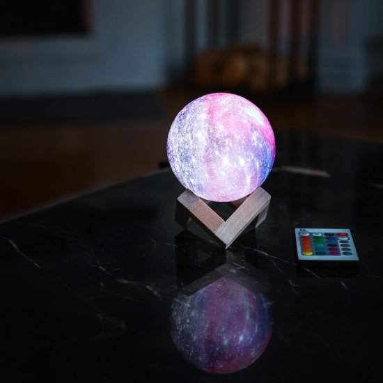 Nattlys Måne 3D - Klik på billedet for at lukke