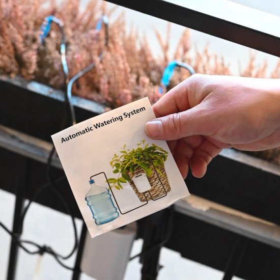 Automatisk blomstervandning (6-pack) - Klik på billedet for at lukke