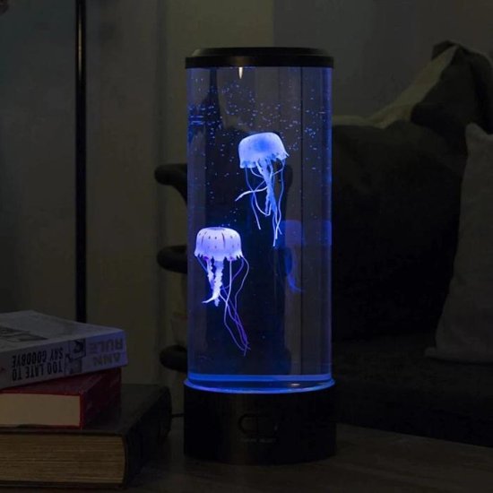 LED -lampe med vandmænd - Klik på billedet for at lukke