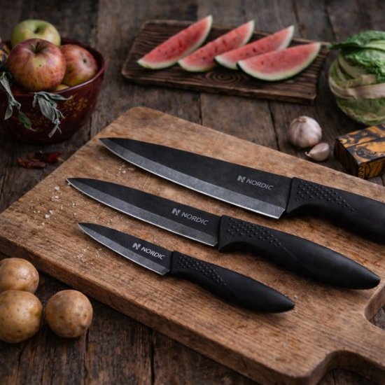Keramiske knive (3-pak) - Klik p&aring; billedet for at lukke