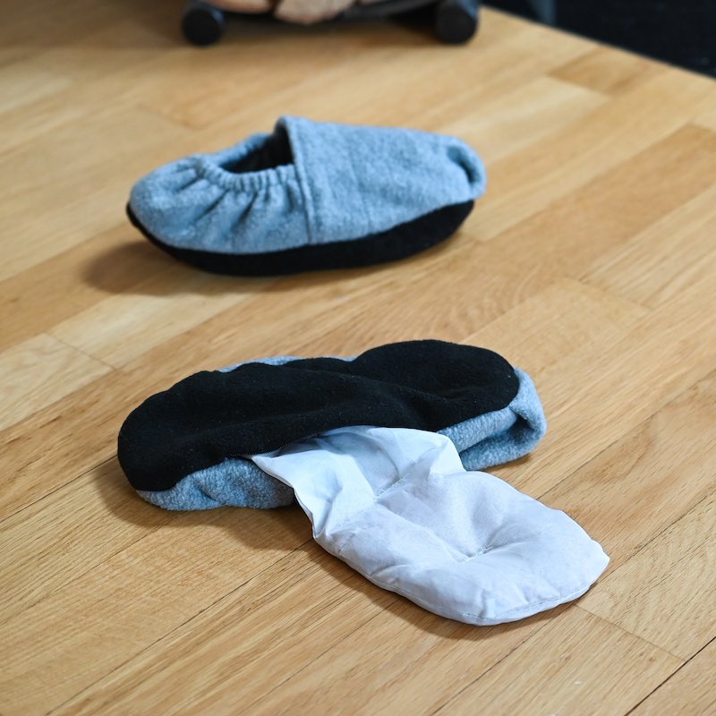 Mikrobølgeovne hjemmesko