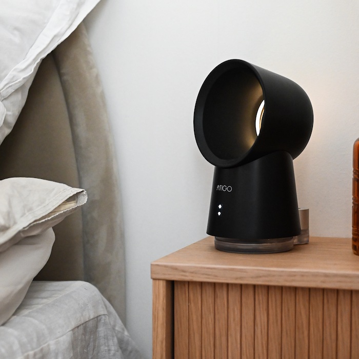 Luftfugter med nattelys