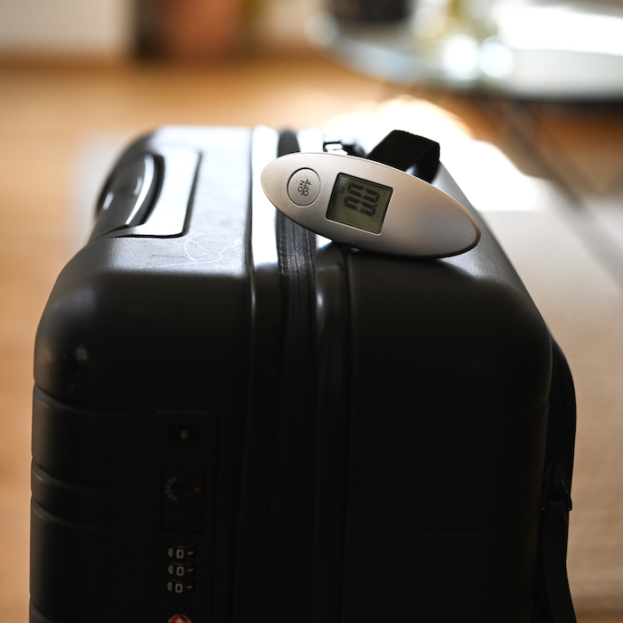 Digital vægt til bagage - Op til 40 kg - Klik på billedet for at lukke