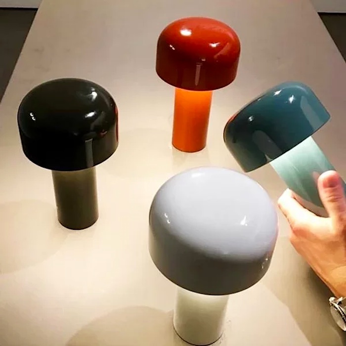 Trådløs bordlampe med dæmper