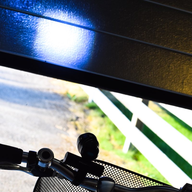Kraftig LED cykellygte - 1000 lumen