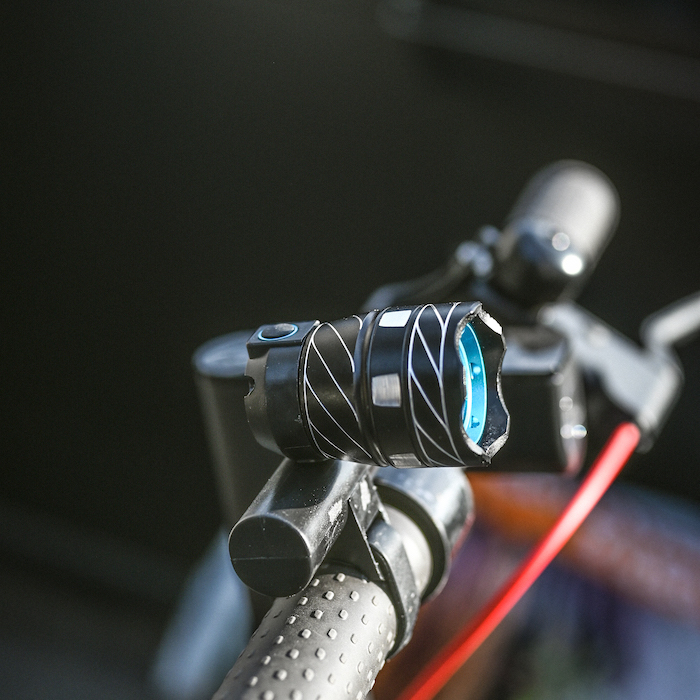 Kraftig LED cykellygte - 1000 lumen