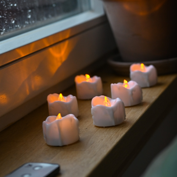 LED-lys (6-pack)