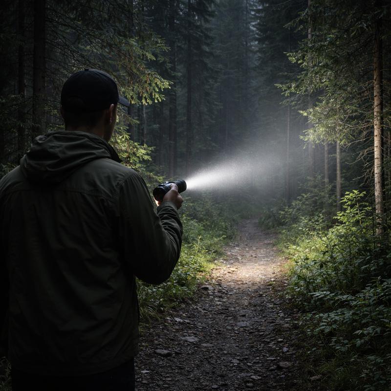 LED lommelygte - genopladelig (USB)