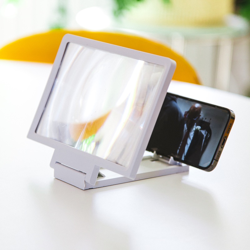 Skærmforstørrelsesglas til mobiltelefon