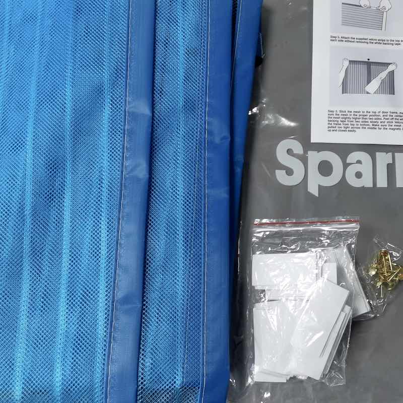 Myggenet til døren