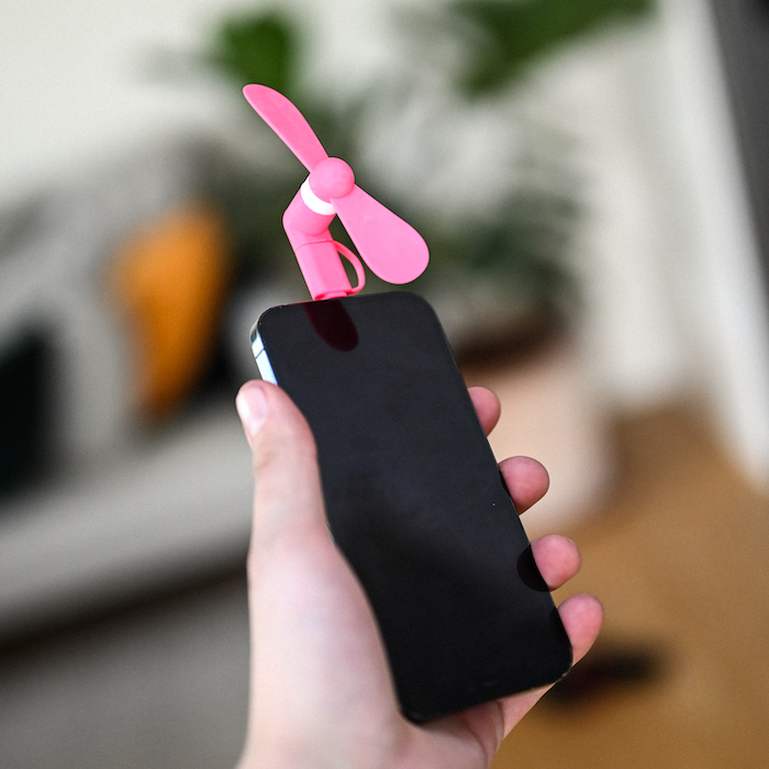 Mini-ventilator til iPhone og Android
