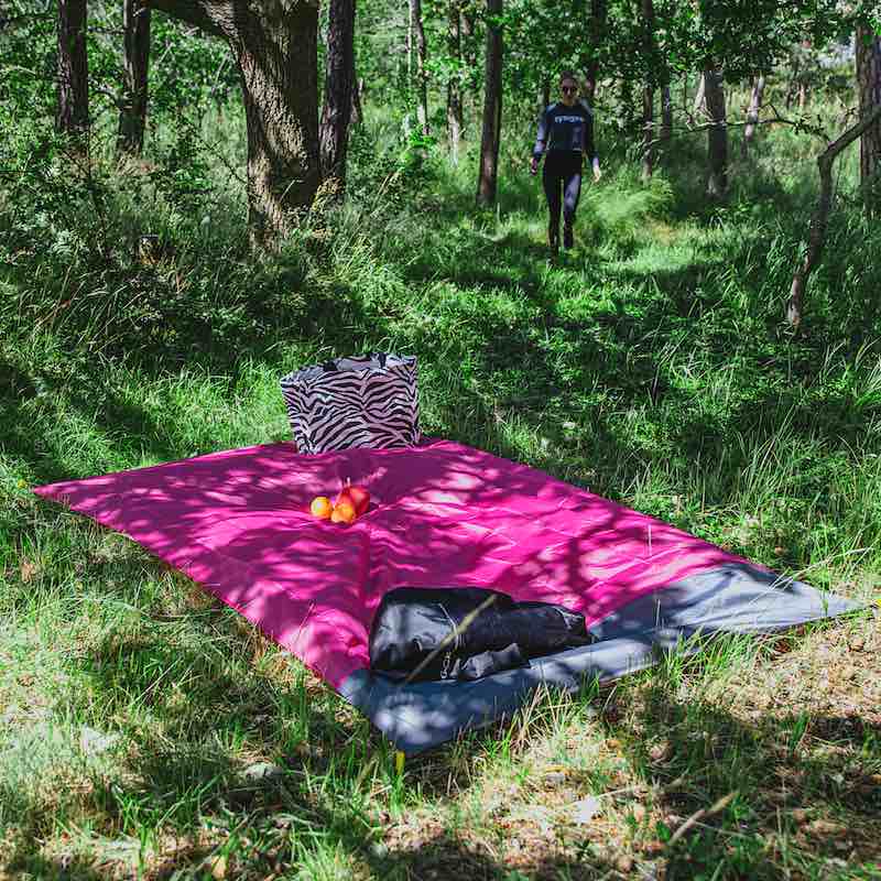 Stort picnic tæppe