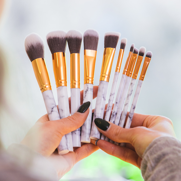 Professionelle marmor makeup børster (10) - Klik på billedet for at lukke