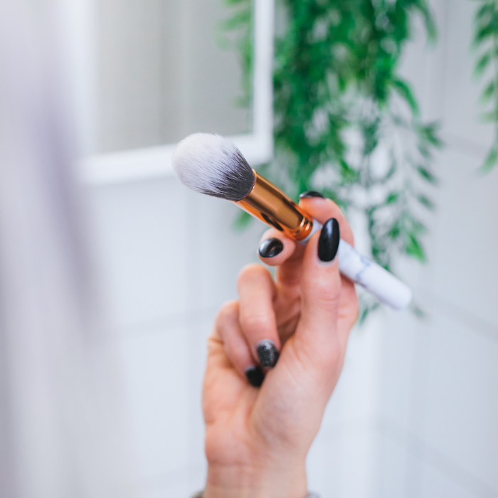 Professionelle marmor makeup børster (10)