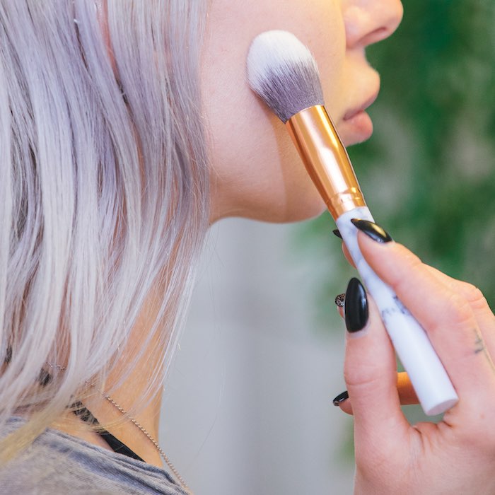 Professionelle marmor makeup børster (10)