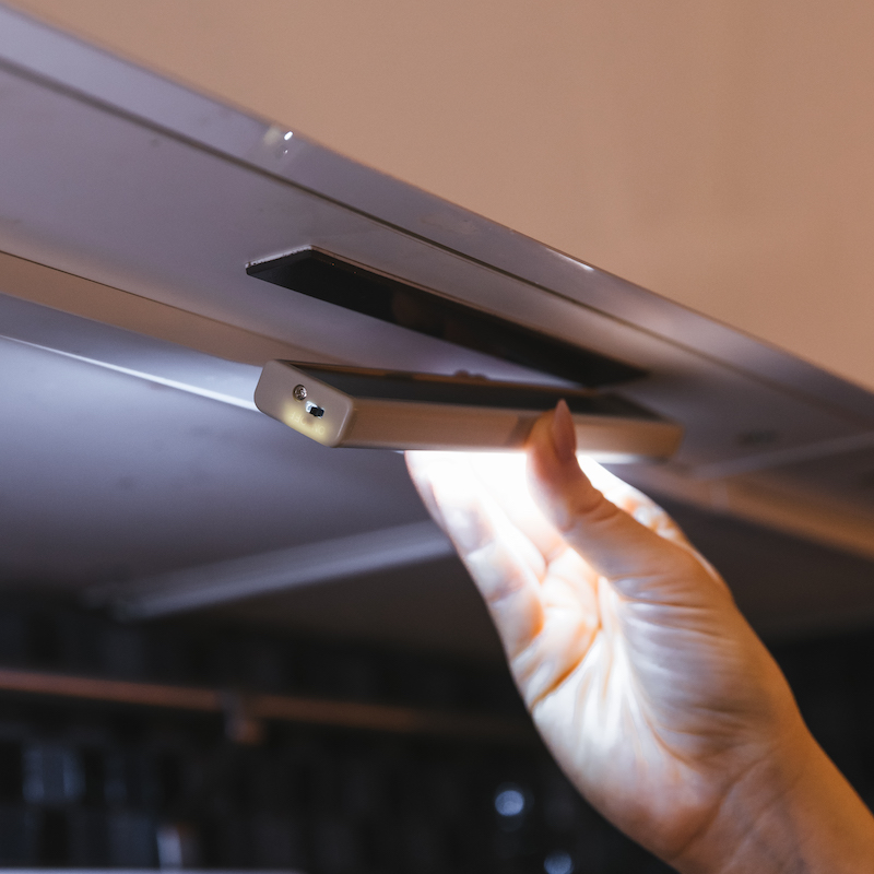 Genopladelig LED-spotlight