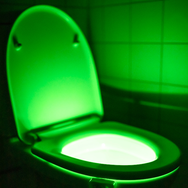 LED-belysning til WC