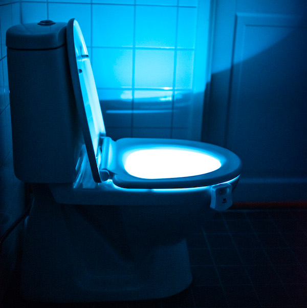 LED-belysning til WC