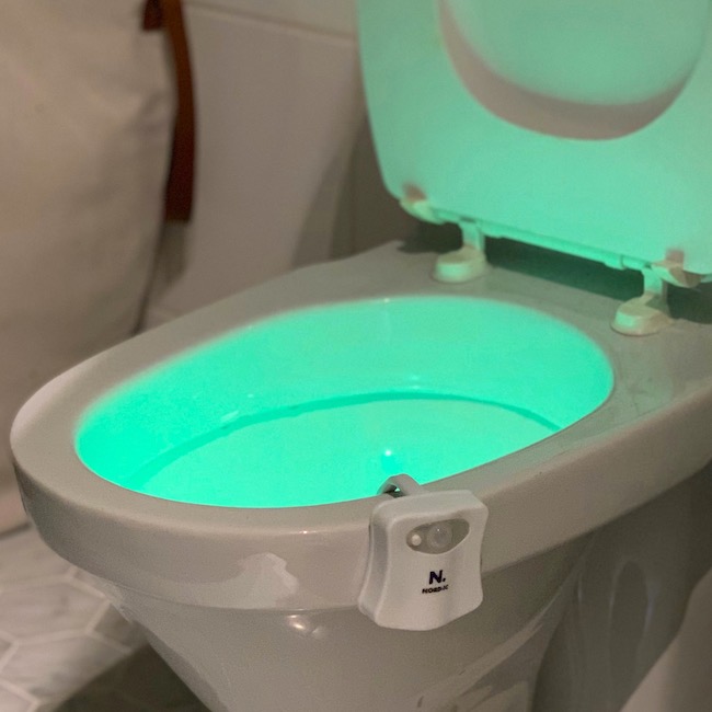 LED-belysning til WC