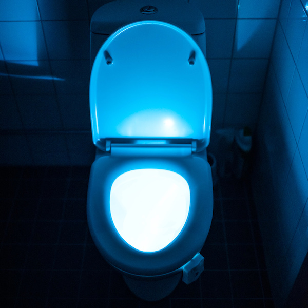 LED-belysning til WC