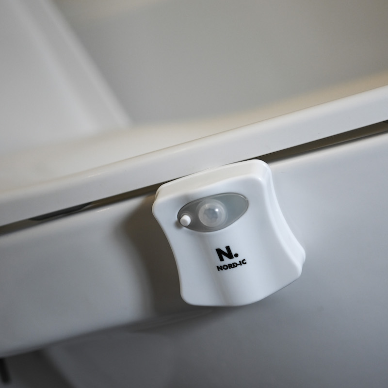 LED-belysning til WC