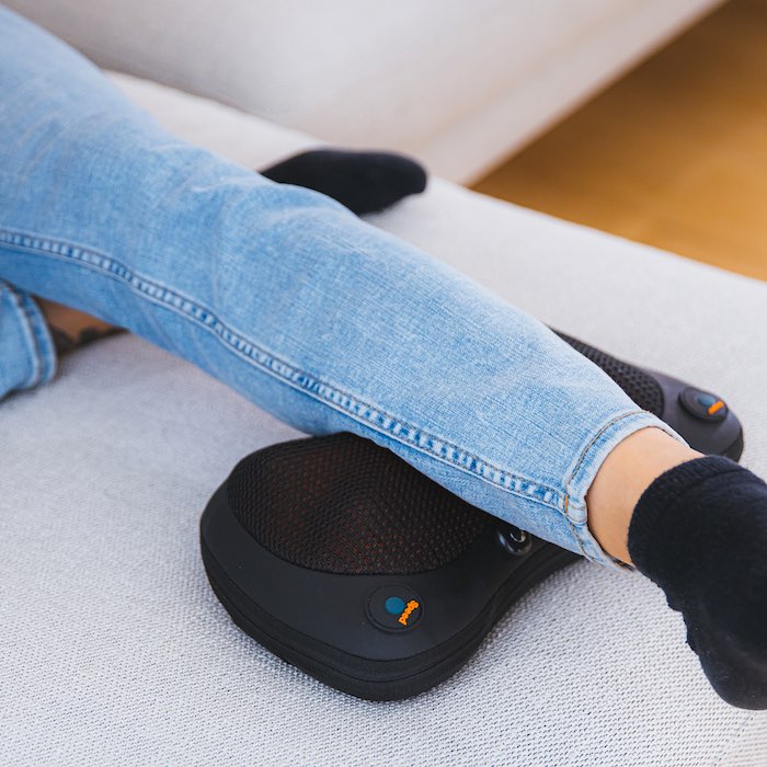 Trådløs massagepude med varme