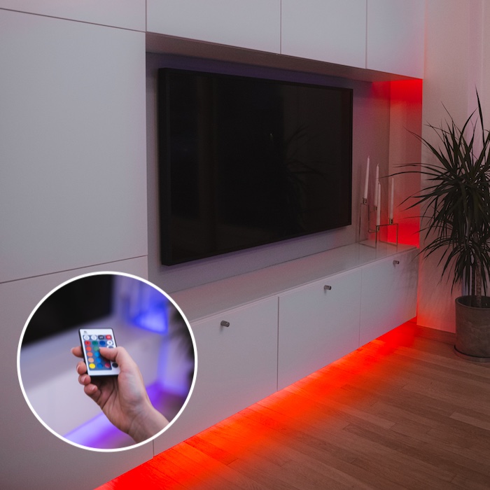 Passiv Glatte Ironisk Prisvärd LED-belysning till din TV